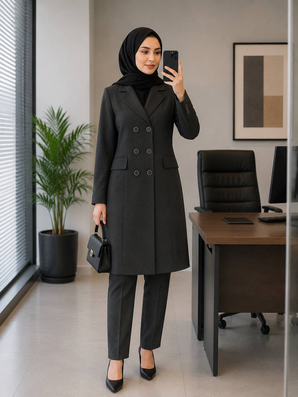 ست مانتو شلوار اداری زنانه پرشین درجه یک فاگل