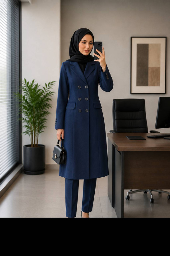 ست مانتو شلوار اداری زنانه پرشین درجه یک فاگل
