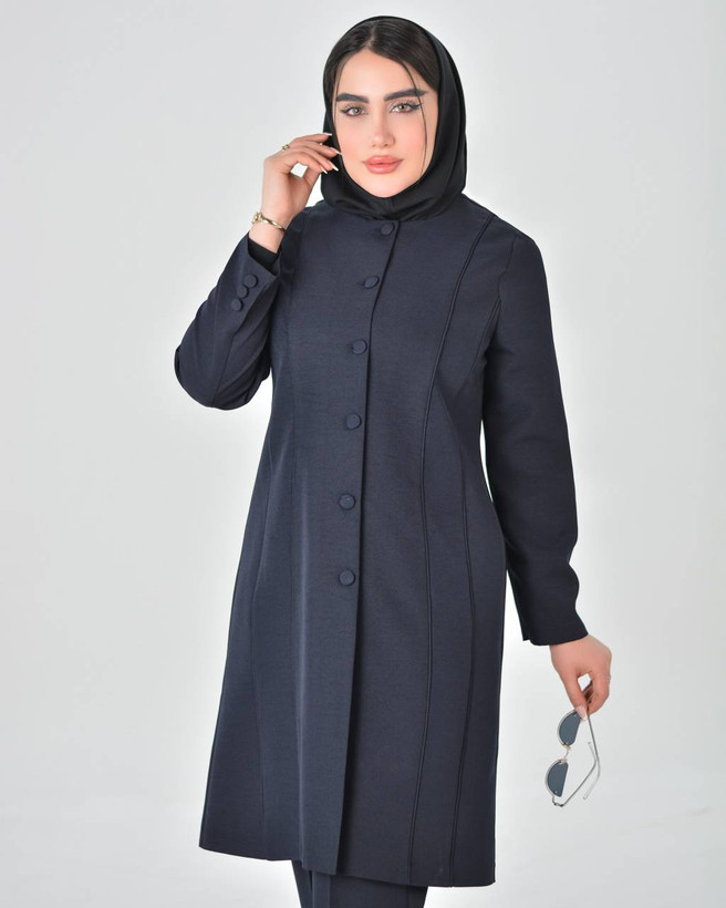 مانتو شلوار اداری زنانه فاستونی مدل شیدا