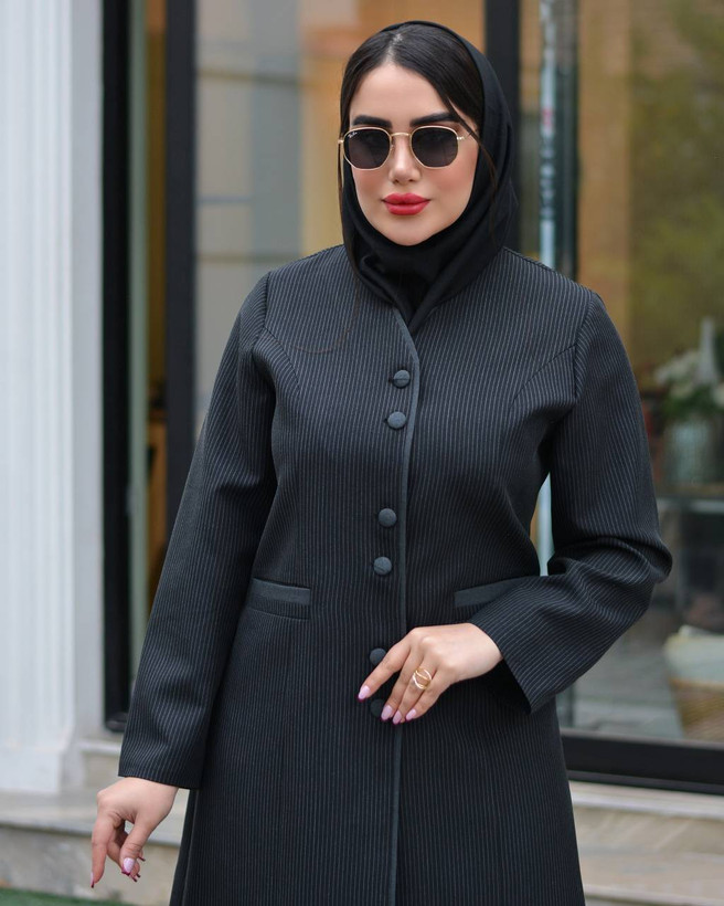 مانتو شلوار اداری زنانه فاستونی دیپلمات مدل دیبا