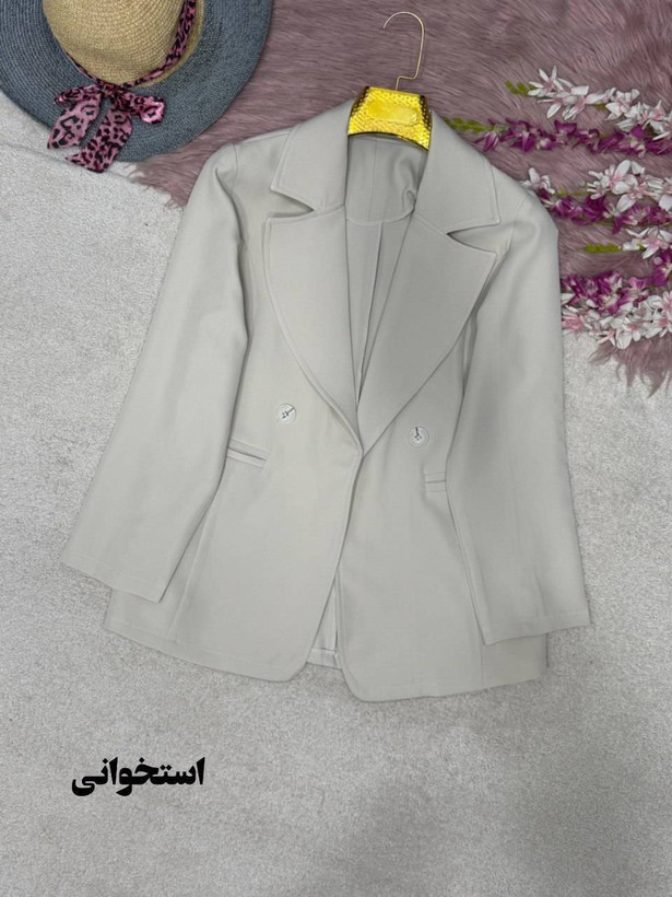 کت اسپرت زنانه کرپ مازراتی لایی کولی شده نگار