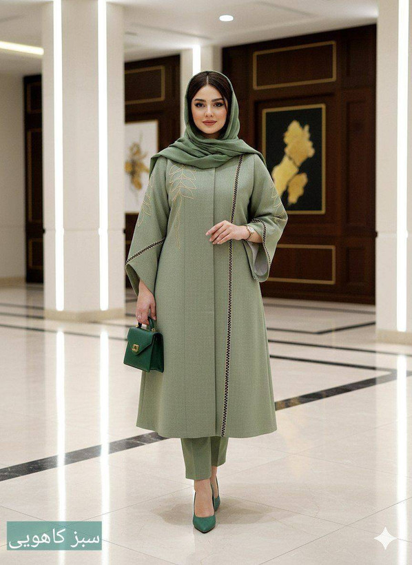 مانتو زنانه شانتون اسلپ درجه یک چهاررفصل مدل دلبر