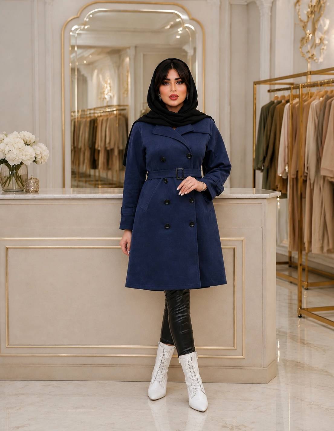 پالتو زنانه پایبزه سوییت مدل نوشاد
