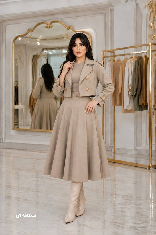 ست کت دامن زنانه پری مودال مارال