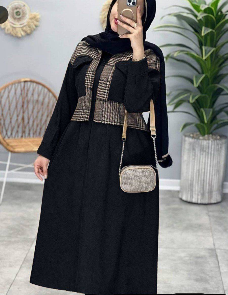کت سارافون زنانه پیچازی و کبریتی ریز جواهر