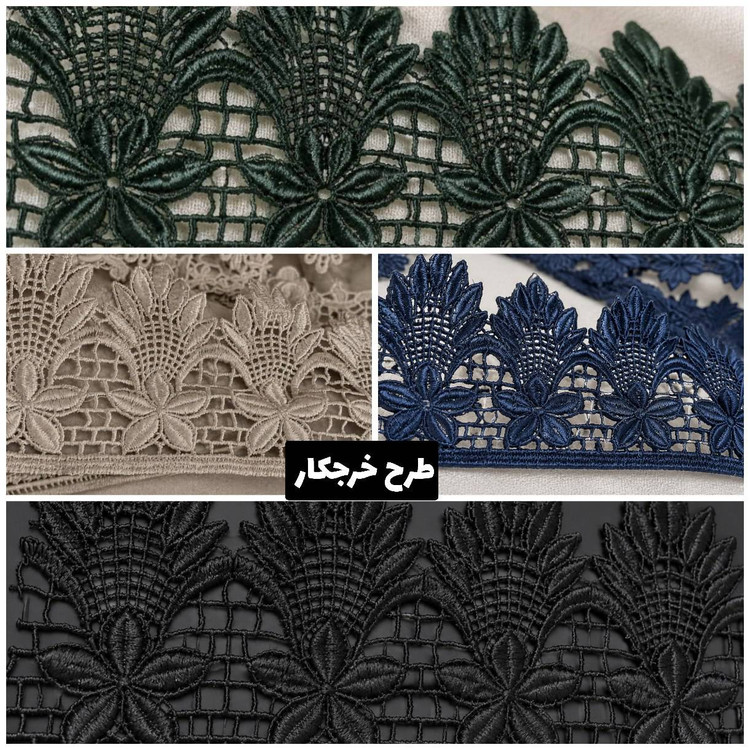 مانتو بارانی زنانه جنس کتان تی سی خرجکار گیپور کلاه دار