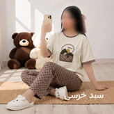 ست تیشرت شلوار پنبه کشی با کیفیت بنلی با طرحبندی متنوع