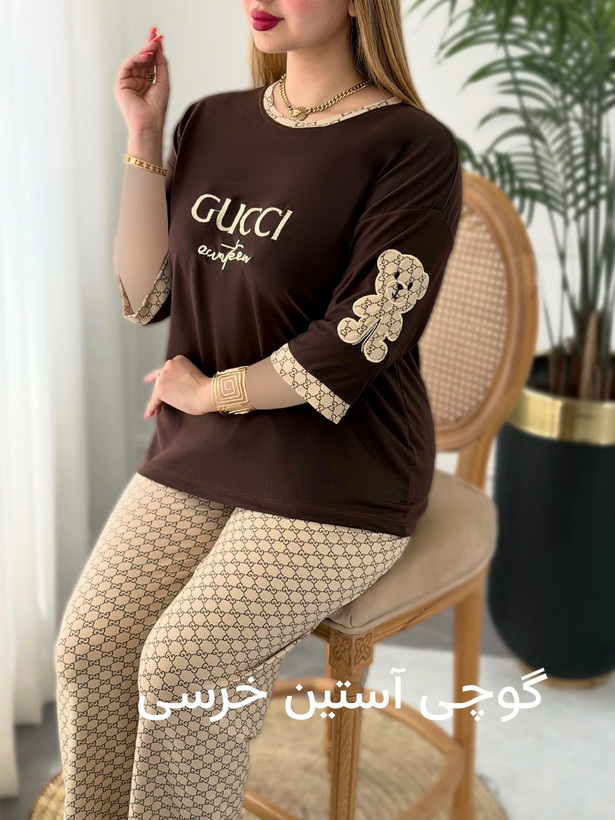ست تیشرت شلوار پنبه کشی با کیفیت بنلی با طرحبندی متنوع