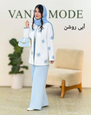 ست کت شلوار لیزری زنانه جنس مازراتی
