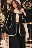 ست کت شلوار زنانه مازراتی نواردوزی پاییزه