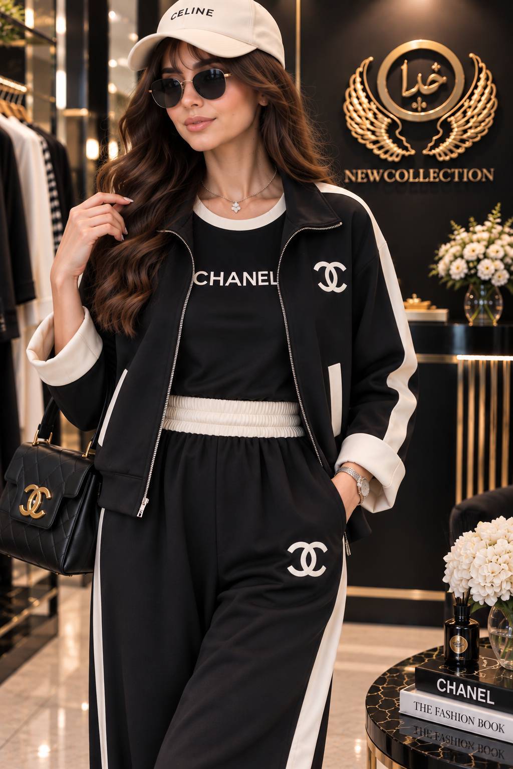 ست سه تیکه زنانه سوپر مازراتی چنل