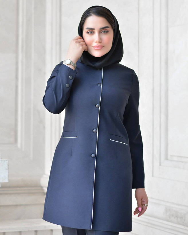 مانتو شلوار اداری زنانه فاستونی سولماز
