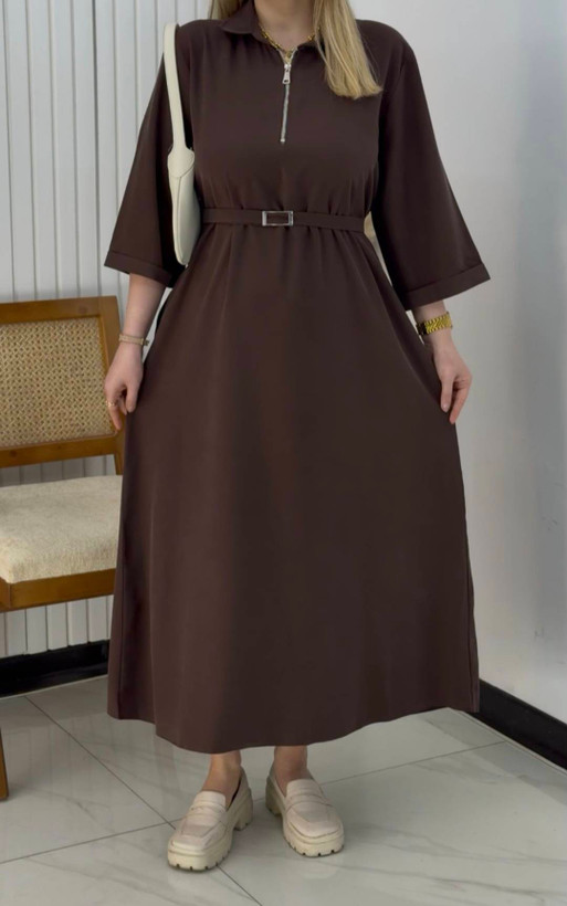 پیراهن ترند زنانه تنسل مدل صدف