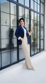 ست کت شلوار زنانه مازراتی وارداتی اعلا مدل سلنا